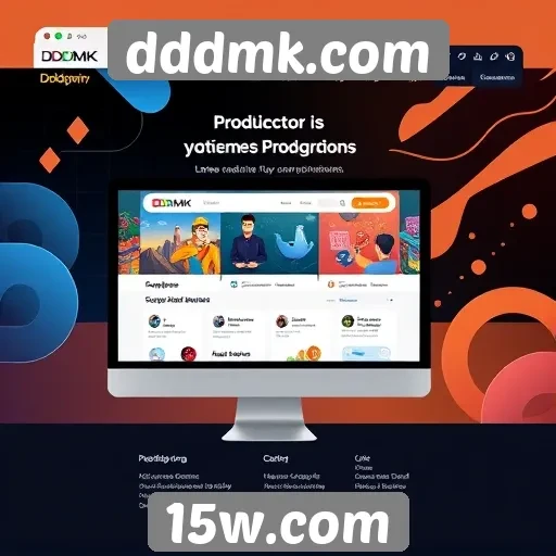 Análise da interface de usuário do dddmk.com