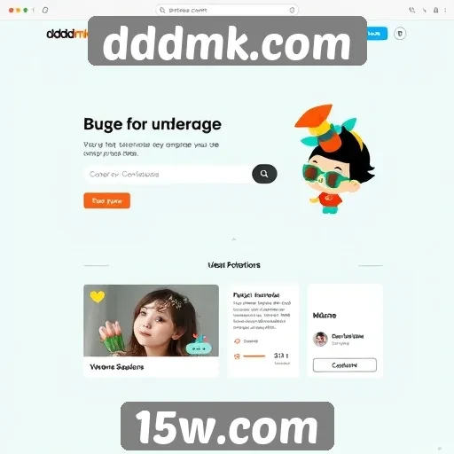 Análise do design de interface do dddmk.com
