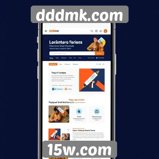 Desempenho do site dddmk.com em dispositivos móveis