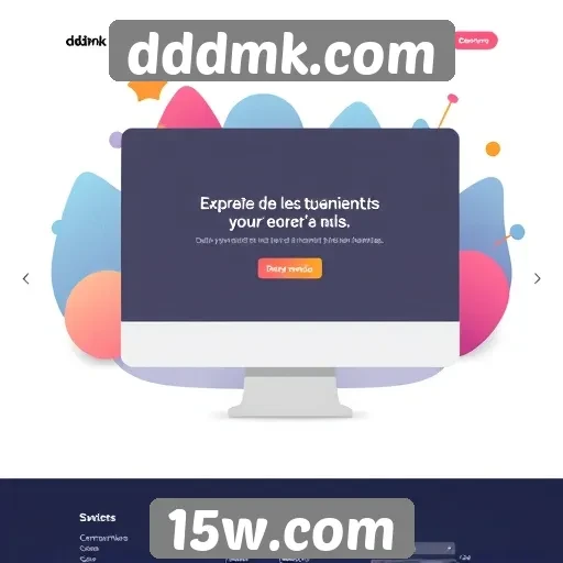 Experiência do usuário e interface do site dddmk.com
